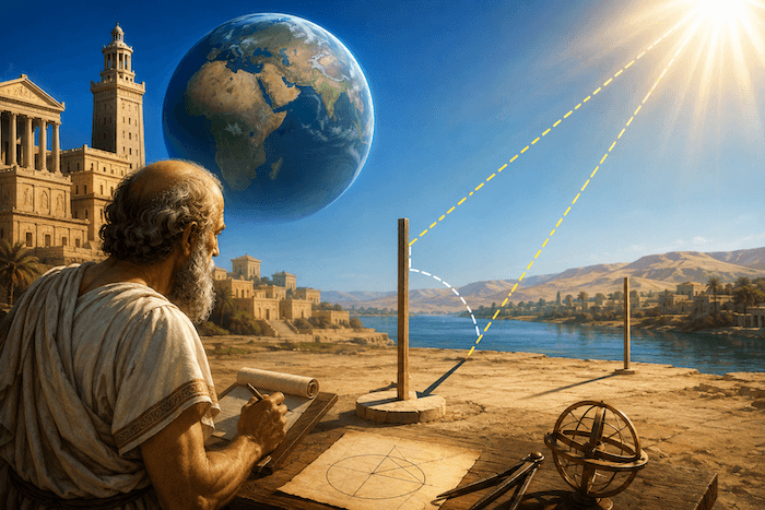 How Eratosthenes Measured the Earth Without Leaving Egypt